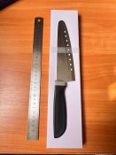 Новый кухонный японский нож Сантоку Fresh Rib