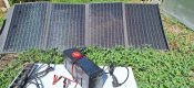 Зарядная станция и Солнечная панель 100W Veron IPX4, + Розетка ИБП 220 вольт 350 Ватт.