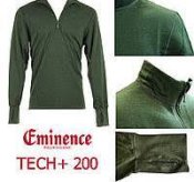 Кофта термобелье Французского легиона Eminence TECH+ 200, шерсть.