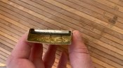 Не часта німецька пряжка Allzeit Bereit в латуні