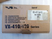 Дві радіостанції Vertex Standard VX-417-4-5