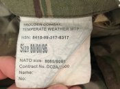 Штани MTP Warm weather - 80/80/96 temperate weather - заміри в описанні