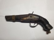 Французький капсульний дорожній пістоль 1820 року