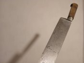 3В#6 Ніж старовинний з тавром виробництва Франціі тм Sabatier France