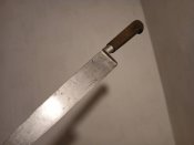 3В#6 Ніж старовинний з тавром виробництва Франціі тм Sabatier France