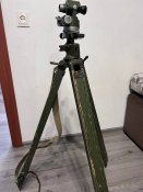 Артилерійська бусоль ПАБ-2 з триногою та футляром