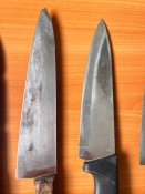 Набор из 5 кухонных ножей привезенных из Японии.