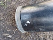 152 мм кацапська гільза з САУ 2С19 Мста-С