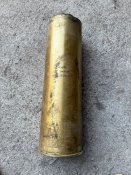 Гільза латунна велика 122 mm НАТО