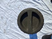 Тубус порохового заряду М4А2 пластик