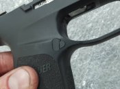 Рамка Sig P320 compact (3.9'') в зборі, чорна нова