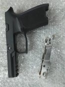 Рамка Sig P320 compact (3.9'') в зборі, чорна нова