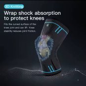 Компресійний колінний бандаж Vilico XL