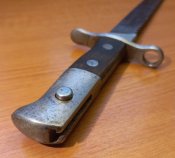 95 річний 24-х дюйм. саперний (Pioneer) штик-ніж M1914 (Sägebajonett Mod. 1914), 1930 р., Швейцарія