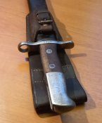 95 річний 24-х дюйм. саперний (Pioneer) штик-ніж M1914 (Sägebajonett Mod. 1914), 1930 р., Швейцарія