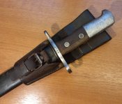 95 річний 24-х дюйм. саперний (Pioneer) штик-ніж M1914 (Sägebajonett Mod. 1914), 1930 р., Швейцарія