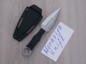 Нож охотничий кинжальный Kizlyar Шип Чёрный,Скелетный нож 165мм в ножнах (1 шт.)