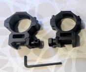 Кільца на Picatinny під 30 mm