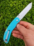 Ka-Bar 5698 SF Corser Folder (R.E.P.L.I.C.A) удобная бочковидная рукоять и клинок танто