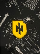 Морал патч «Ідея Nації» щит bk/wl