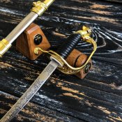 Сувенірна настольна шабля подарунок, повністю нова. 1444