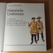 Книга Исторические униформы (Historische Uniformen) 18 столетия.