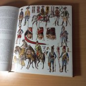 Книга Исторические униформы (Historische Uniformen) 18 столетия.