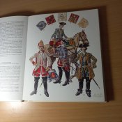 Книга Исторические униформы (Historische Uniformen) 18 столетия.