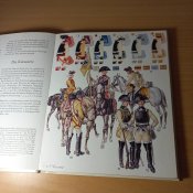 Книга Исторические униформы (Historische Uniformen) 18 столетия.