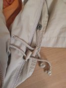 Хлопковая Parka Fishtail, Cotton Traders. Цвет хаки.