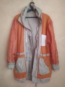 Хлопковая Parka Fishtail, Cotton Traders. Цвет хаки.
