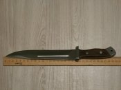 Армійський штик ніж Buck 2008 USA Fixed Army,Мисливський ніж 30 см в ножнах з екошкіри Уцінка