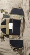 Tasmanian Tiger Chest Rig Mk. II + Задняя часть разгрузочного жилета Tasmanian Tiger Trouper Back Plate MC Multicam
