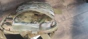 Tasmanian Tiger Chest Rig Mk. II + Задняя часть разгрузочного жилета Tasmanian Tiger Trouper Back Plate MC Multicam