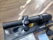 Новий приціл компакт Spina Optics LPVO 1.2-6x24IR 1/2 Mil-Dot. Загонник.