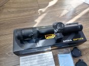 Новий приціл компакт Spina Optics LPVO 1.2-6x24IR 1/2 Mil-Dot. Загонник.