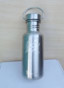 Фляга для воды из титана 0,5 л.