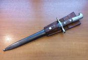 Штык-нож обр. 1918 г. к винтовке Шмидта Рубина обр. 1911 г., пр-ва WAFFENFABRIK NEUHAUSEN, Швейцария