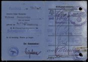 Polizei Dienstausweis -Schutzpolizei