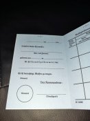 Polizei Dienstausweis -Schutzpolizei