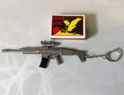 Якісний кольоровий брелок на ключи FN SCAR keychain