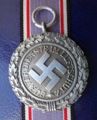 Медаль "За охрану воздушного пространства" 2-го класса.