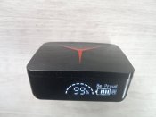Беспроводные наушники M90 Pro с зарядным кейсом павер банком вакуумные bluetooth с RGB LED подсветкой