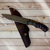 Нож тактический охотничий с кобурой 7718A туристический