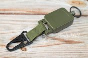 Тактичний ретрактор карабін із висувним тросиком (1137)