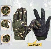 Рукавички тактичні нейлонові Mechanix Mpact Камуфляж XL