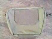 Сумка MIL-TEC DROP DOWN POUCH койот (23 Х 4,5 Х 16 См.)