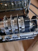 клавіші з шифрувальної машинки "Enigma"