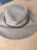 З 1 грн _The Australian Bush/ шкіряна шляпа ковбойська / розмір L