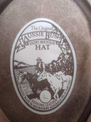 З 1 грн _The Australian Bush/ шкіряна шляпа ковбойська / розмір L